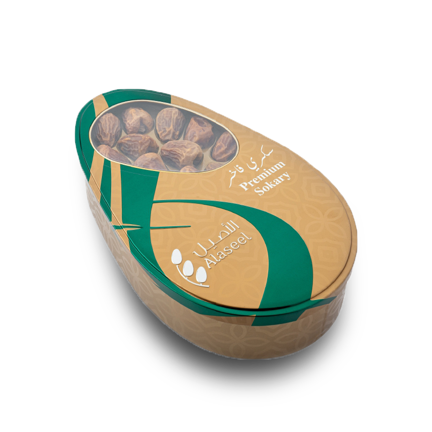 تمر سكري عبوة معدنية