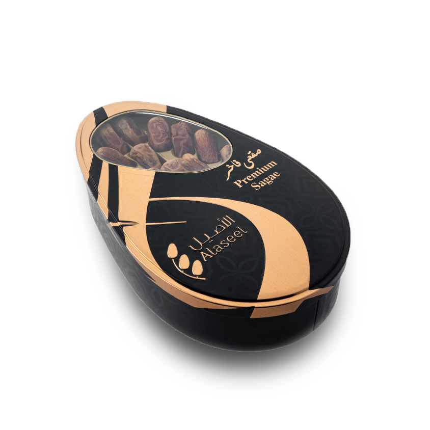 تمر صقعي عبوة معدنية